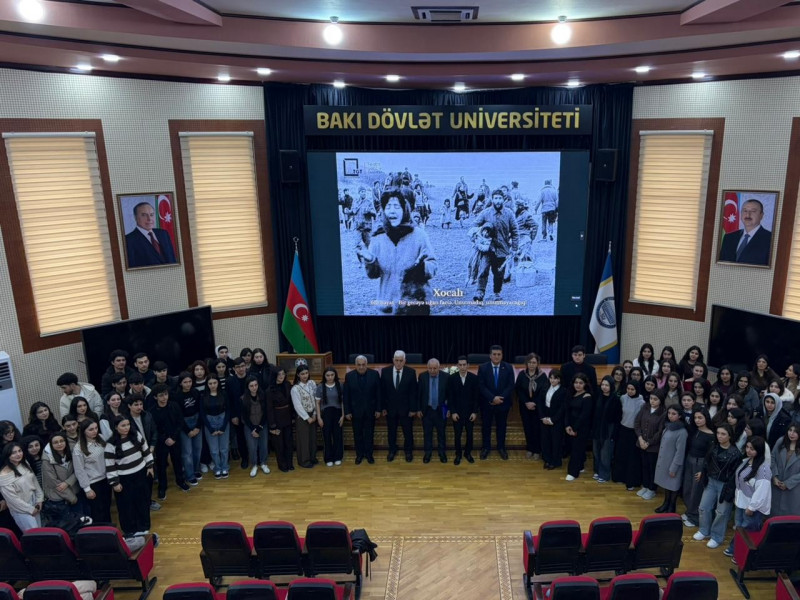BDU-da “Xocalı – silinməz tarix” adlı anım tədbiri
