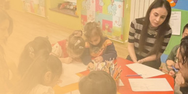 BDU-nun magistrantları məktəbəqədər yaşlı uşaqlarla diaqnostik işlər aparıblar