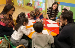 BDU-nun magistrantları məktəbəqədər yaşlı uşaqlarla diaqnostik işlər aparıblar