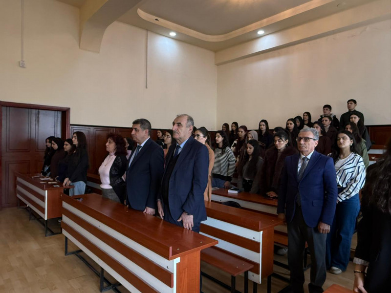 Fizika fakültəsində Xocalı faciəsinin 34 illiyi ilə bağlı tədbir keçirilib