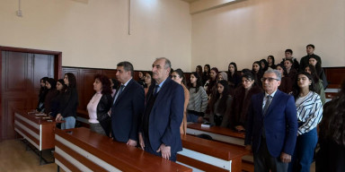 Fizika fakültəsində Xocalı faciəsinin 34 illiyi ilə bağlı tədbir keçirilib