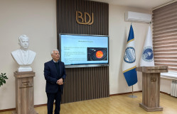 Kimya fakültəsində Elm Gününə həsr olunmuş ustad dərsi keçirilib