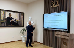 Kimya fakültəsində Elm Gününə həsr olunmuş ustad dərsi keçirilib