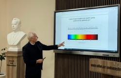 Kimya fakültəsində Elm Gününə həsr olunmuş ustad dərsi keçirilib