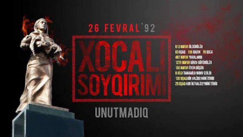 Xocalı faciəsinə həsr edilmiş tədbir