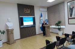 Elm günü ilə əlaqədar Yüksəkmolekullu birləşmələr kimyası kafedrasında elmi seminar keçirildi