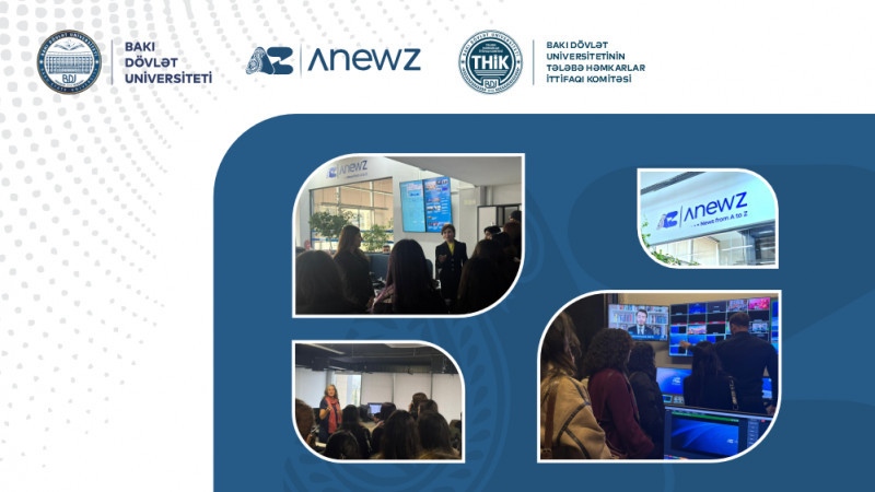 Tələbələr “AnewZ” telekanalında