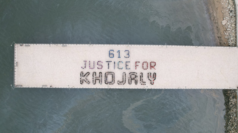 400 BDU könüllüsü “Justice for Khojaly 613” fləşmobunda iştirak edib