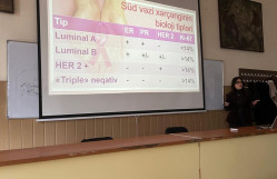 Süd vəzi xərçənginin diaqnostikasında yeni biomarkerlərin tədqiqi mövzusunda elmi seminar keçirilib