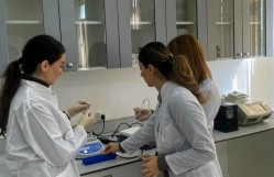 Biologiya fakültəsinin magistrantları Əkinçilik Elmi-Tədqiqat İnstitutunda elmi-praktiki təlimdə iştirak ediblər