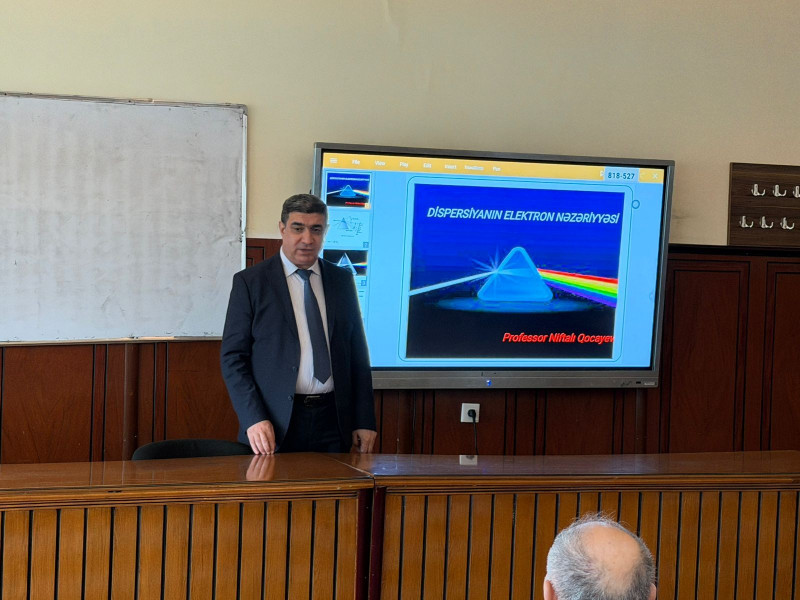 BDU-nun professoru Niftalı Qocayevin ustad dərsi
