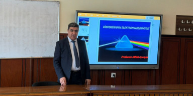 BDU-nun professoru Niftalı Qocayevin ustad dərsi