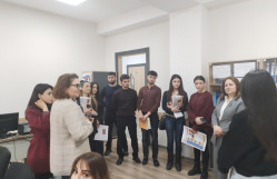 ADU tələbələri üçün Jurnalistika fakültəsində seminar keçirilib