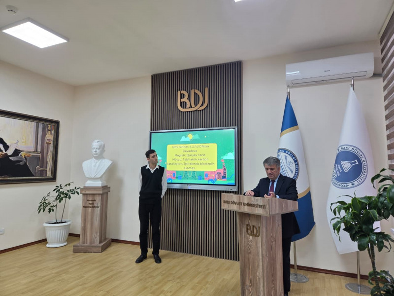 Neft kimyası və kimya texnologiyası kafedrasında elmi seminar keçirildi