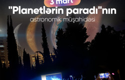 BDU-da “planetlərin paradı”nın astronomik müşahidəsi keçiriləcək