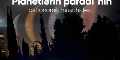 “Planetlərin paradı”nın astronomik müşahidəsi keçiriləcək