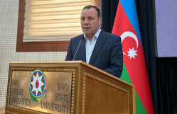 BDU-da Birinci Türkoloji Qurultayın simulyasiya konfransı keçirilib