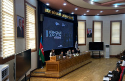 BDU-da Birinci Türkoloji Qurultayın simulyasiya konfransı keçirilib