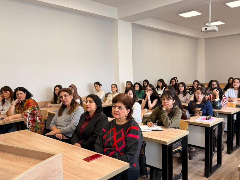 BDU-da “Memarlıq və şəhər sosiologiyası” adlı tədbir