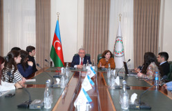 BDU könüllüləri “Qərbi Azərbaycan Gənc Səfirləri – II” layihəsinin növbəti görüşündə iştirak ediblər