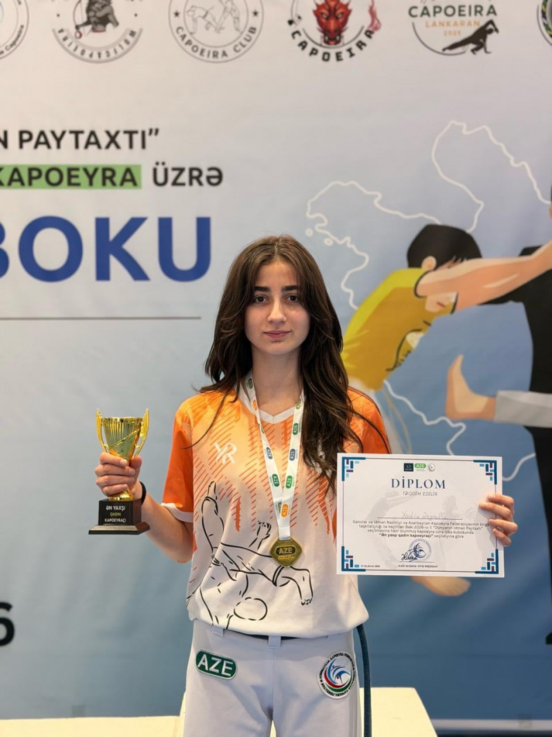 BDU tələbəsi kapoeyra üzrə ölkə kubokunun qalibi olub