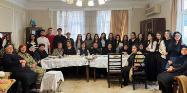 BDU tələbələri ahıl şəxslər üçün sosial xidmət müəssisəsini ziyarət ediblər