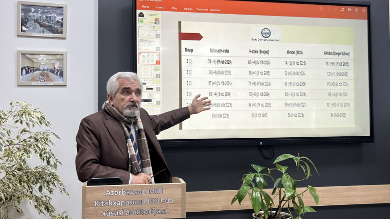 “Elm günü”nə həsr olunmuş seminar: “BDU – Azərbaycanın elmi potensialında”