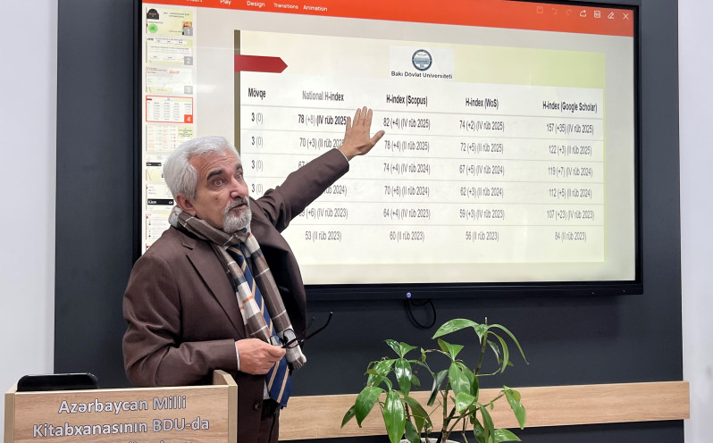 “ELM GÜNÜ”NƏ HƏSR OLUNMUŞ SEMİNAR