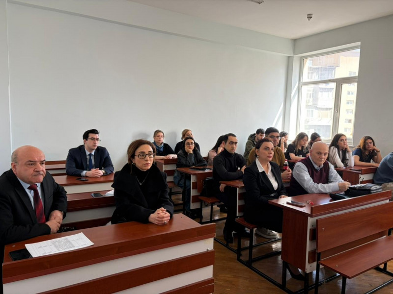 BDU-da mülkiyyət hüququna xitam verilməsi hallarına dair elmi seminar keçirilib