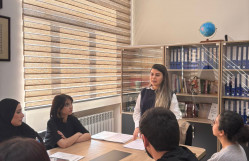 BDU-da elmi seminar: “Azərbaycan və Koreya dillərində yönlük halın ifadə vasitələrinin müqayisəli tədqiqi”