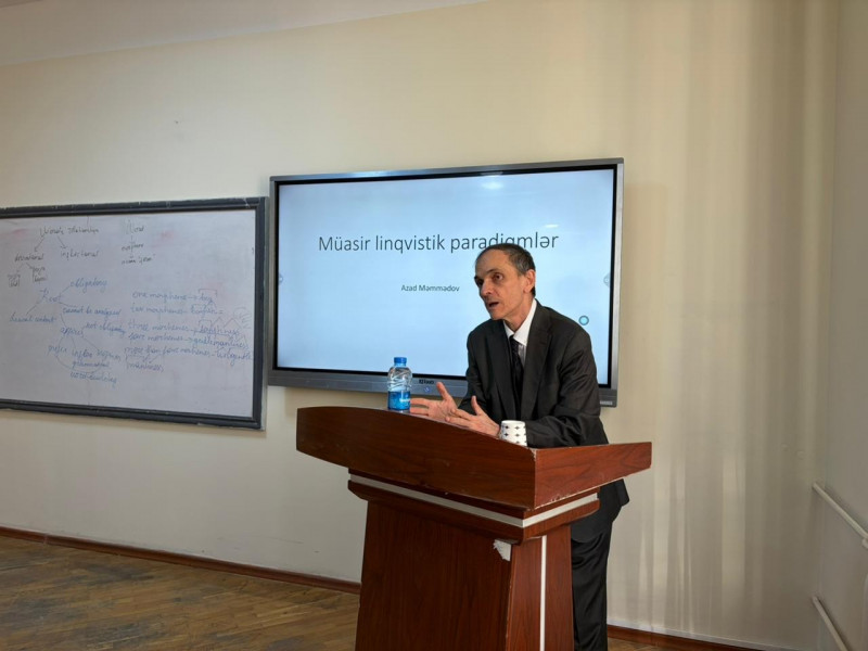 BDU-da “Müasir linqvistik paradiqmalar” mövzusunda elmi seminar
