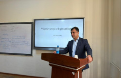 BDU-da “Müasir linqvistik paradiqmalar” mövzusunda elmi seminar