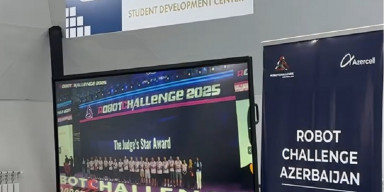  RobotChallenge yarışması ilə bağlı 2 mart 2026 12:00 tarixində BDU-nun Tələbə İnkişaf Mərkəzində infosessiya keçiriləcəkdir.
