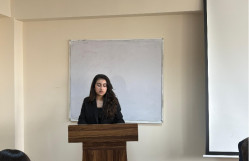 Tələbə Elmi Cəmiyyətinin təşəbbüsü ilə “Xocalı faciəsi”nə həsr olunmuş elmi-maarifləndirici tədbir keçirilmişdir