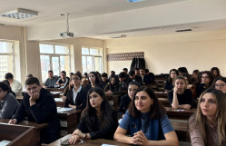 Tələbə Elmi Cəmiyyətinin təşəbbüsü ilə “Xocalı faciəsi”nə həsr olunmuş elmi-maarifləndirici tədbir keçirilmişdir