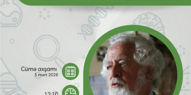 Türkiyənin Hacıteppe Universitetinin professoru Ali Demirsoy elmi seminarda məruzə ilə çıxış edəcək