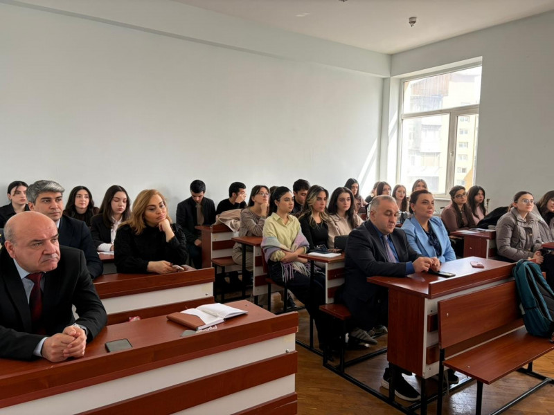 BDU-da “Mülki prosesdə sübutlar” mövzusunda elmi seminar keçirilib
