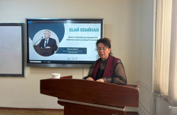 BDU-da Birinci Türkoloji Qurultaya həsr olunmuş elmi seminar keçirilib