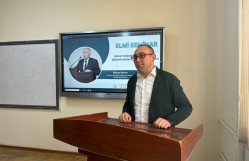 BDU-da Birinci Türkoloji Qurultaya həsr olunmuş elmi seminar keçirilib