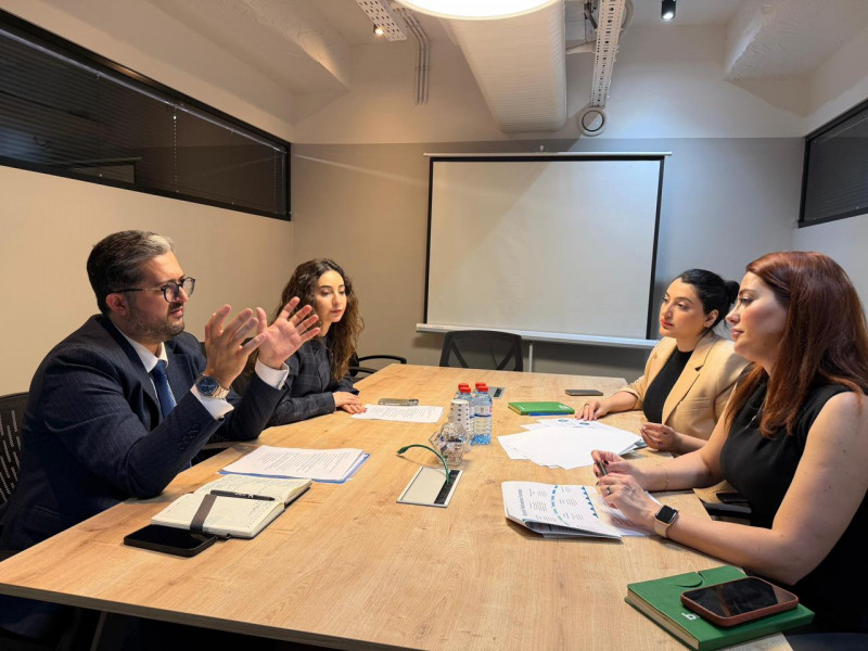 BDU əməkdaşları “Rabitəbank” ASC-də işgüzar səfərdə olublar