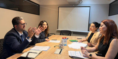 BDU əməkdaşları “Rabitəbank” ASC-də işgüzar səfərdə olublar