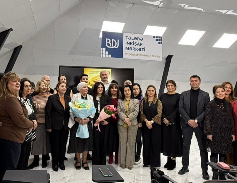 BDU-nun dosenti Əsmətxanım Məmmədovanın 85 illik yubileyinə həsr olunmuş tədbir