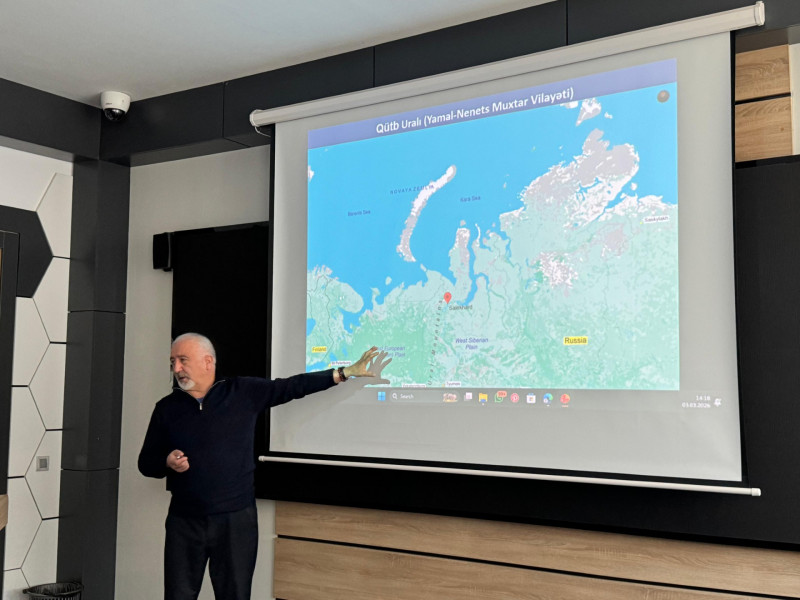 BDU-da “Azərbaycan və qütb tundrası florasının müqayisəli analizi” mövzusunda ustad dərsi