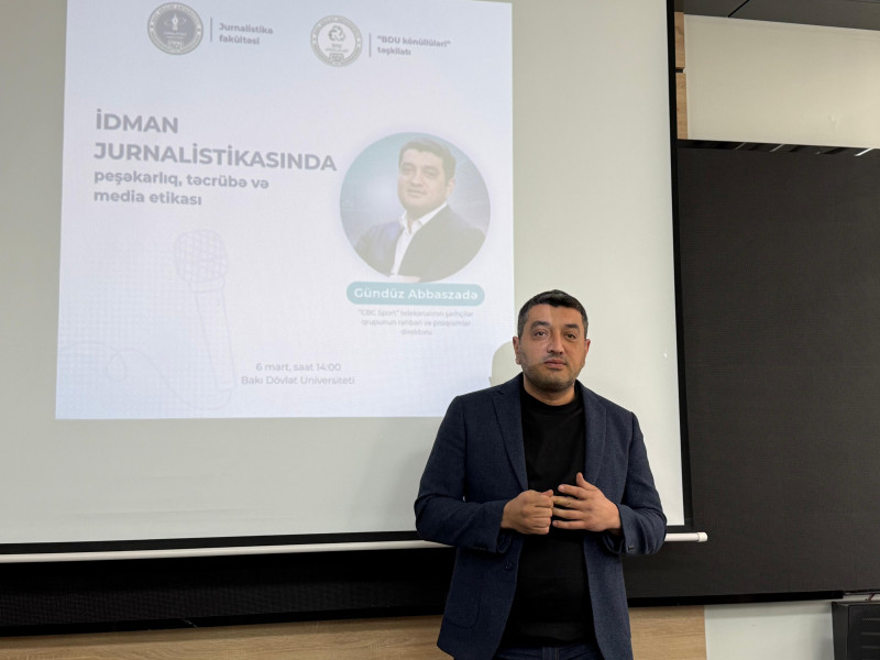 Tanınmış idman jurnalisti Gündüz Abbaszadə ilə görüş keçirilib