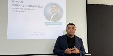 Tanınmış idman jurnalisti Gündüz Abbaszadə ilə görüş keçirilib