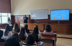 Fizika fakültəsində 8 Mart Beynəlxalq Qadınlar günü ilə bağlı tədbir keçirilib