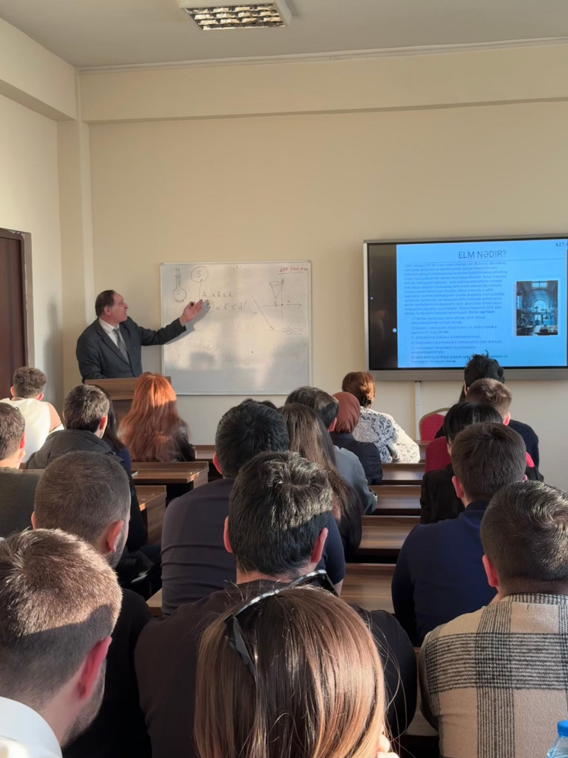 BDU-da elmi seminar: "Tarix elmində riyazi metodlardan istifadənin elmi xüsusiyyətləri və əhəmiyyəti"