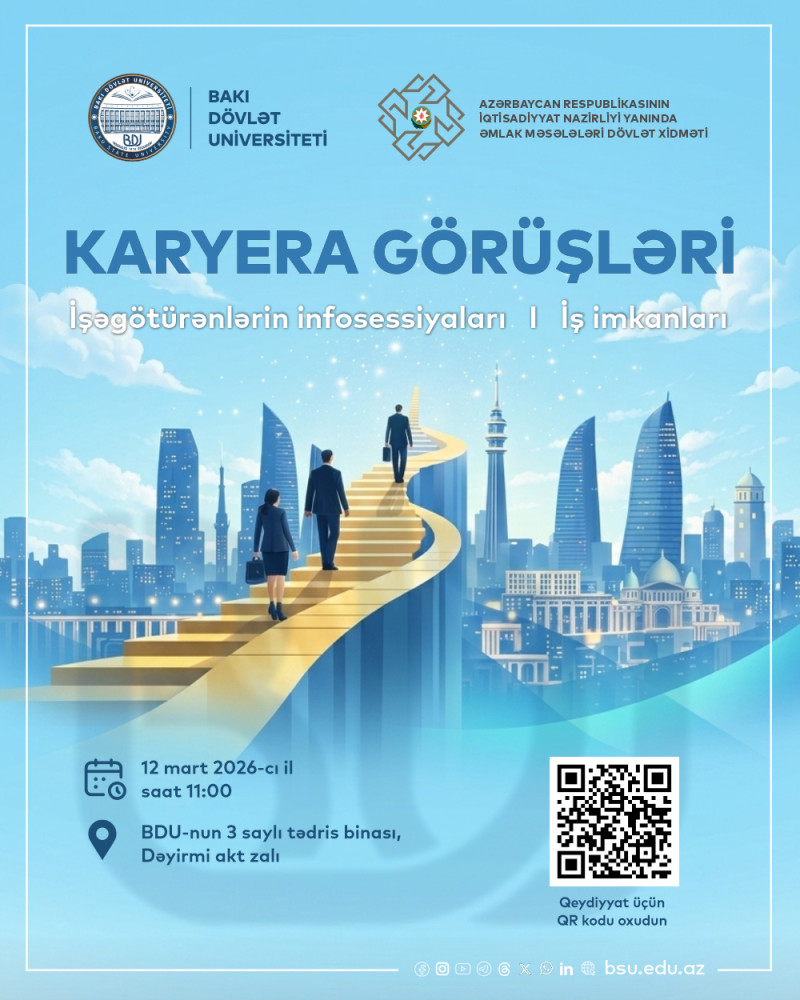 BDU-nun tələbə və məzunlarının nəzərinə!