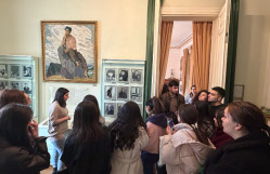 Tarix fakültəsinin tələbələri Nəriman Nərimanovun xatirə muzeyini və Səməd Vurğunun ev-muzeyini ziyarət ediblər