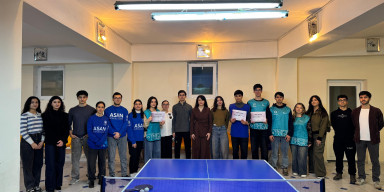 “BDU könüllüləri” tərəfindən masaüstü tennis turniri keçirilib